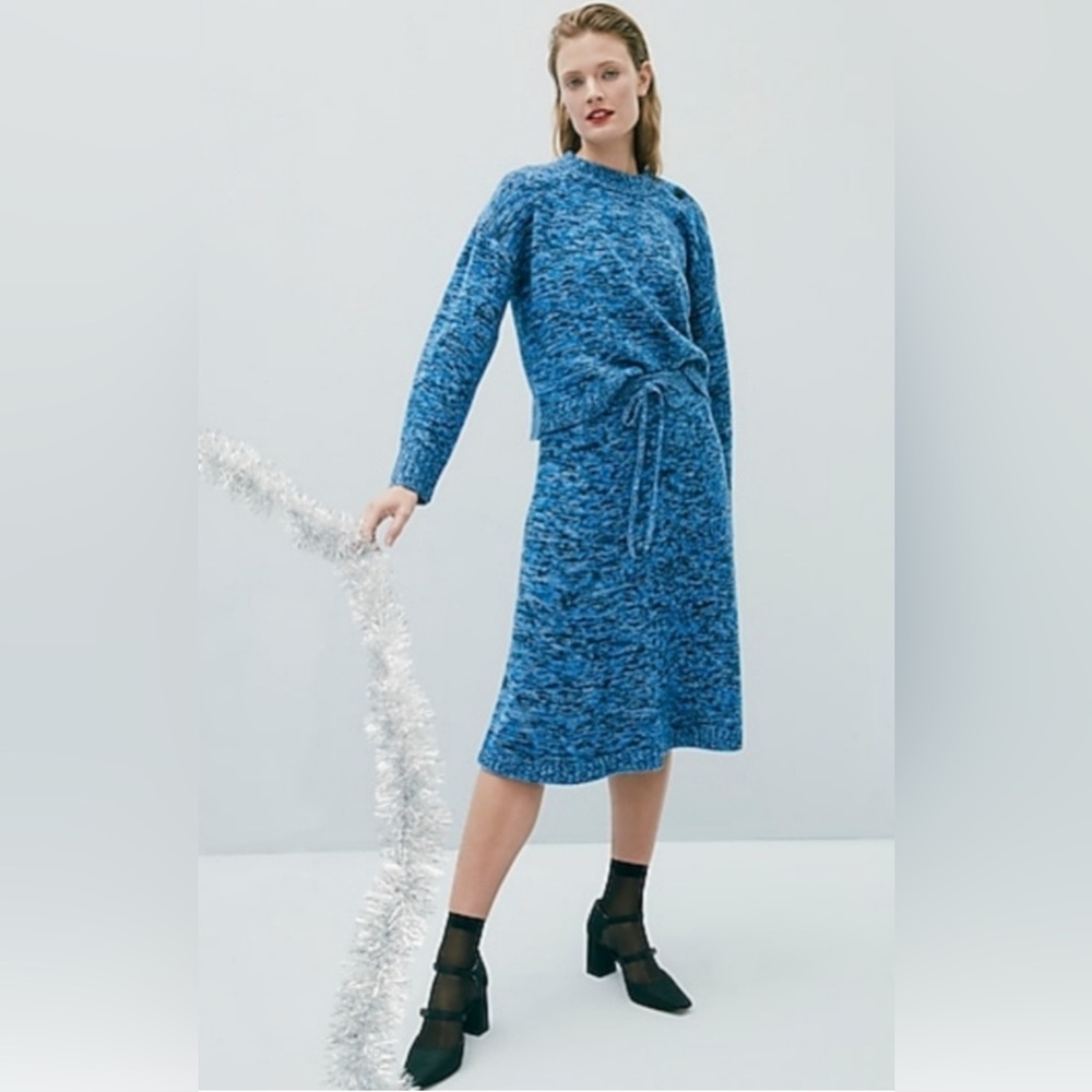 NWT J. Crew Cashmere Midi-Size M